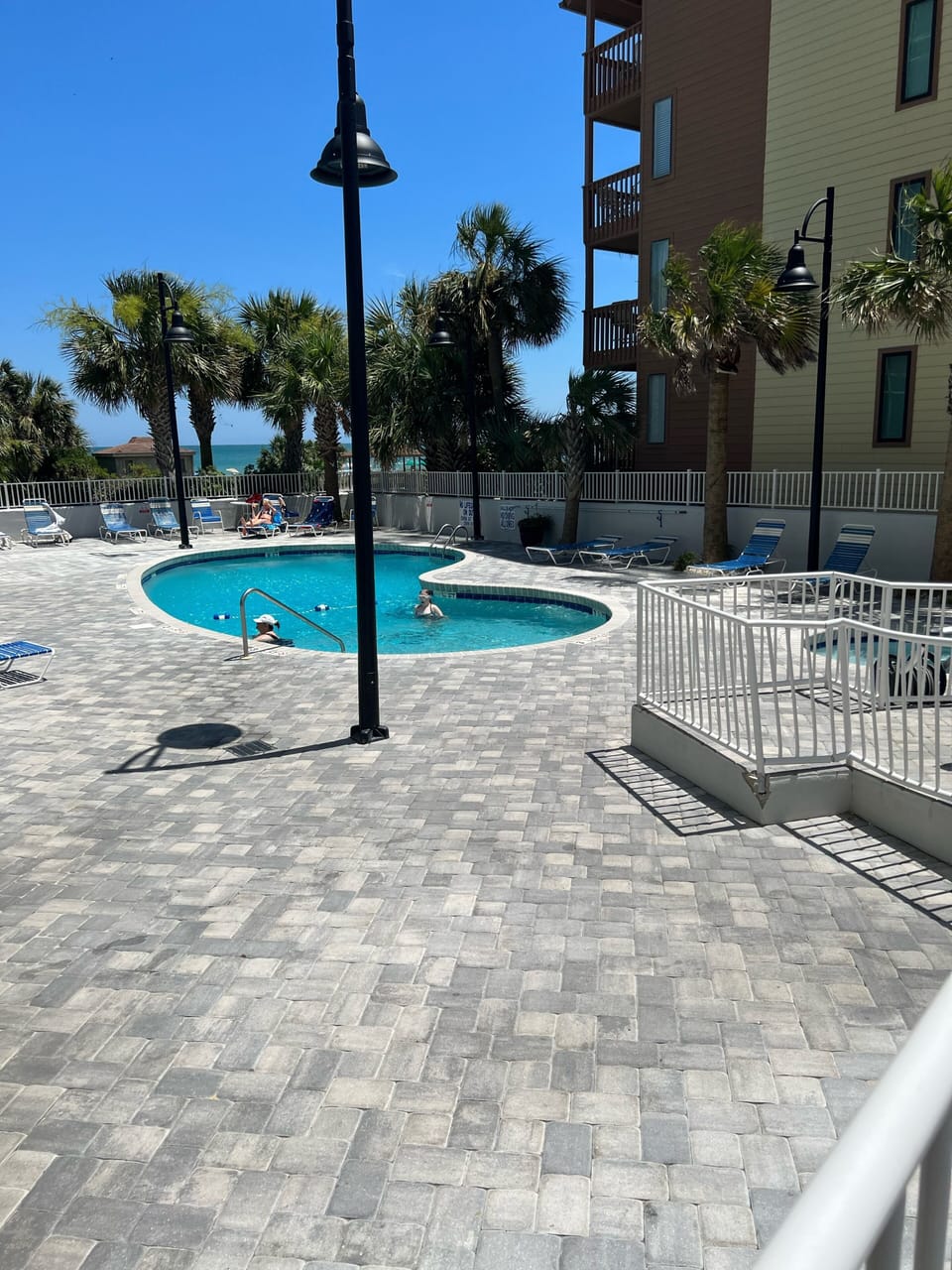 Pool. New pavers and all new loungers and tables for 2023