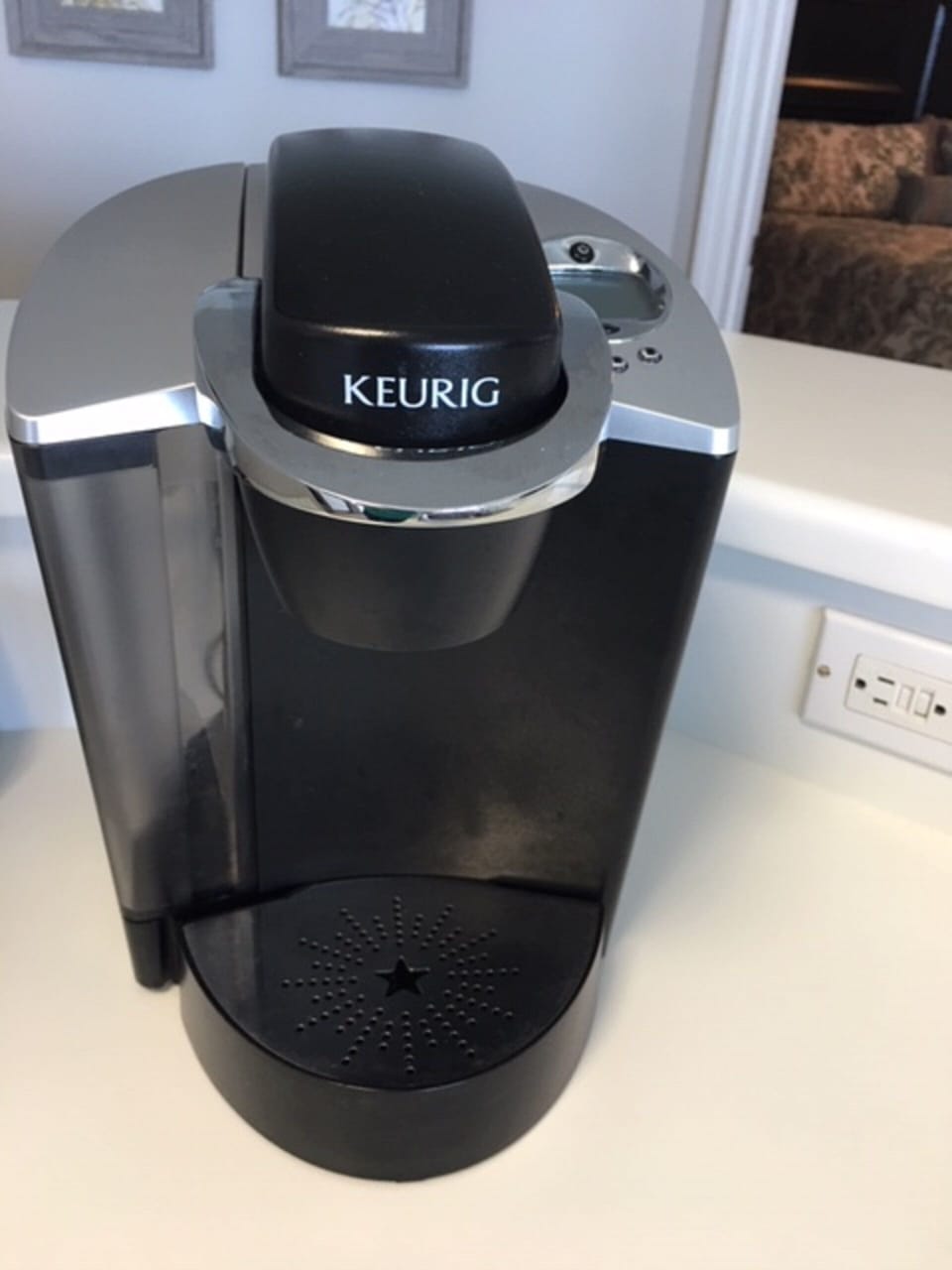Keurig and Coffee Maker both available in 1401 Celadon!