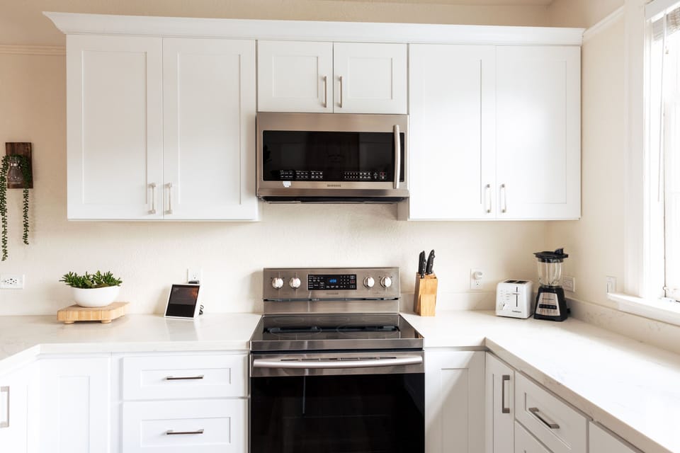 Fully equipped kitchen