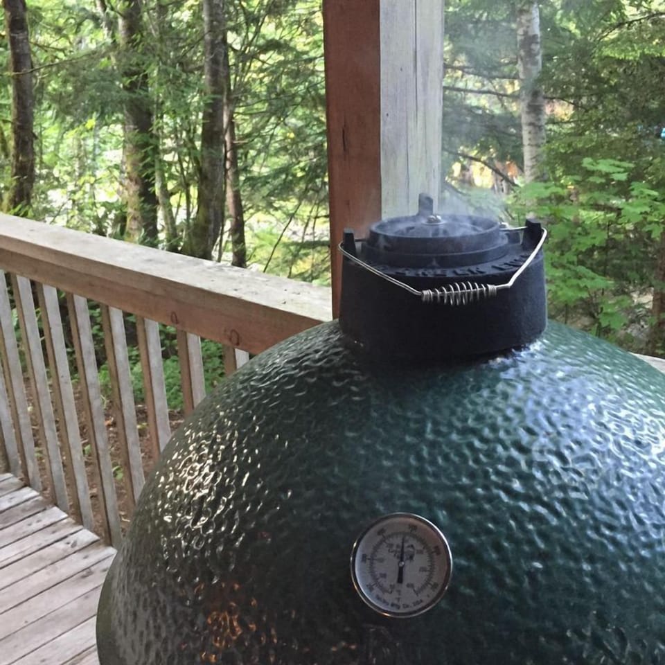 Big Green Egg BBQ.