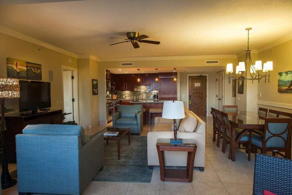 One level condo