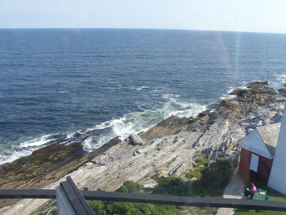 The granite cliffs of Pemaquid