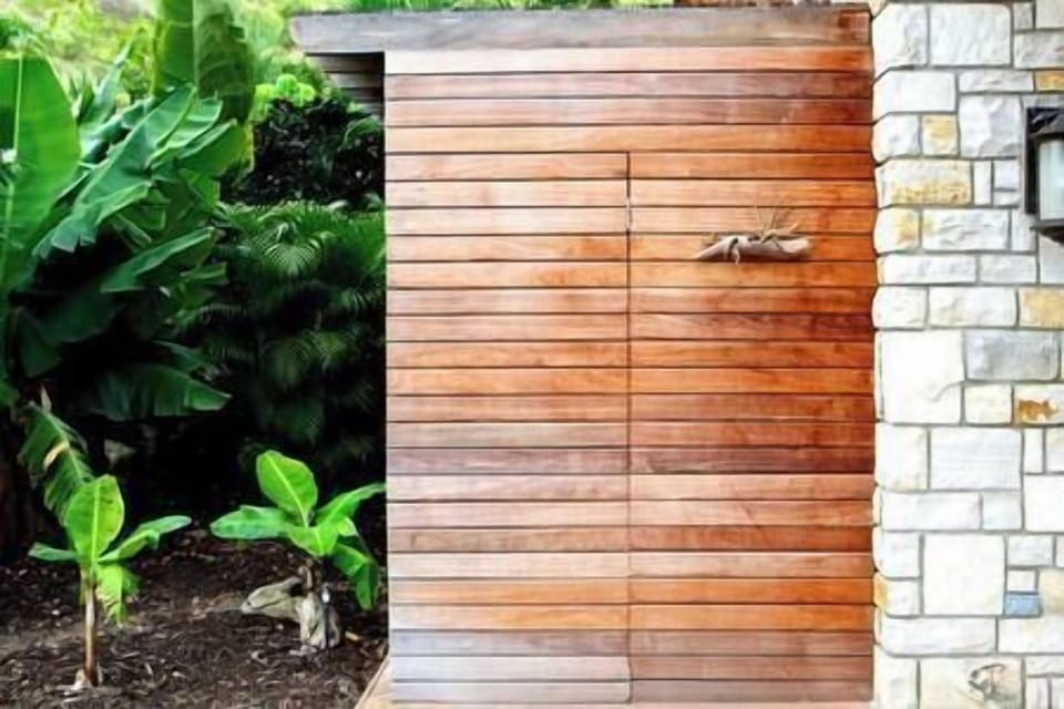 Outdoor shower