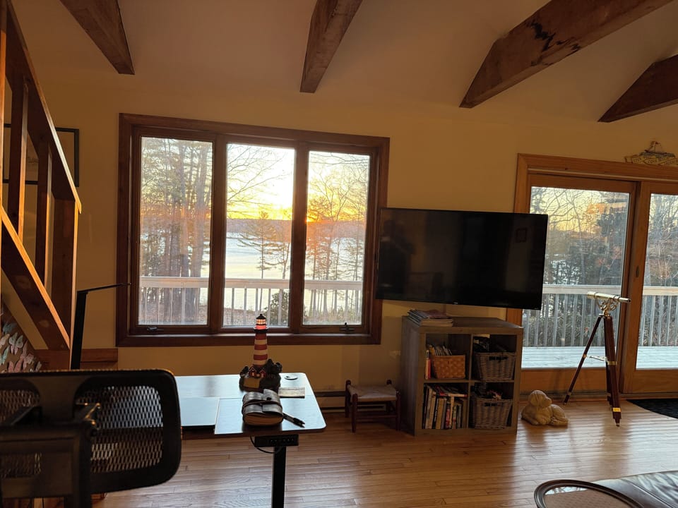 Workspace with view 