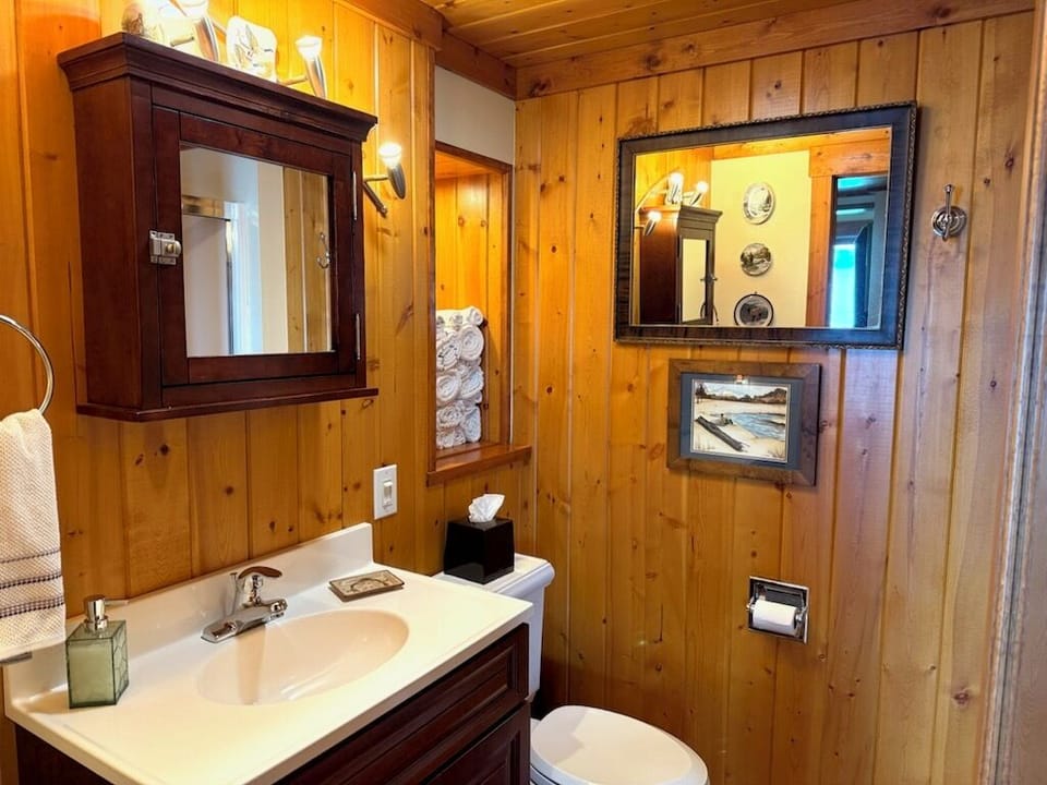 The Full Bath Downstairs