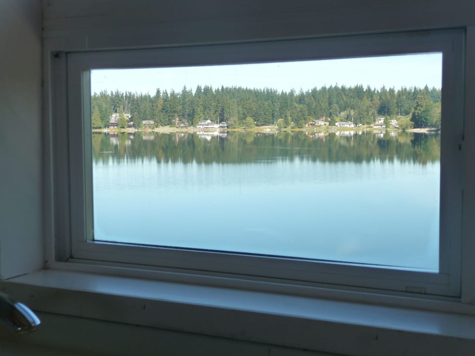 the view from the tub in the master bath