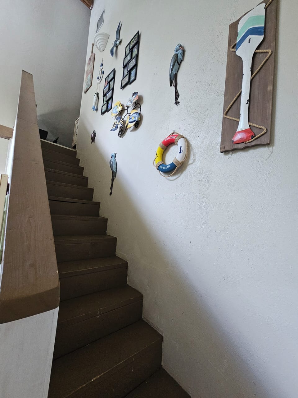 stairs leading to loft
