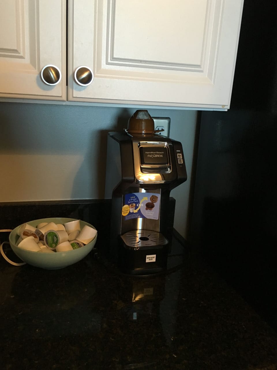 K cup or ground coffee maker