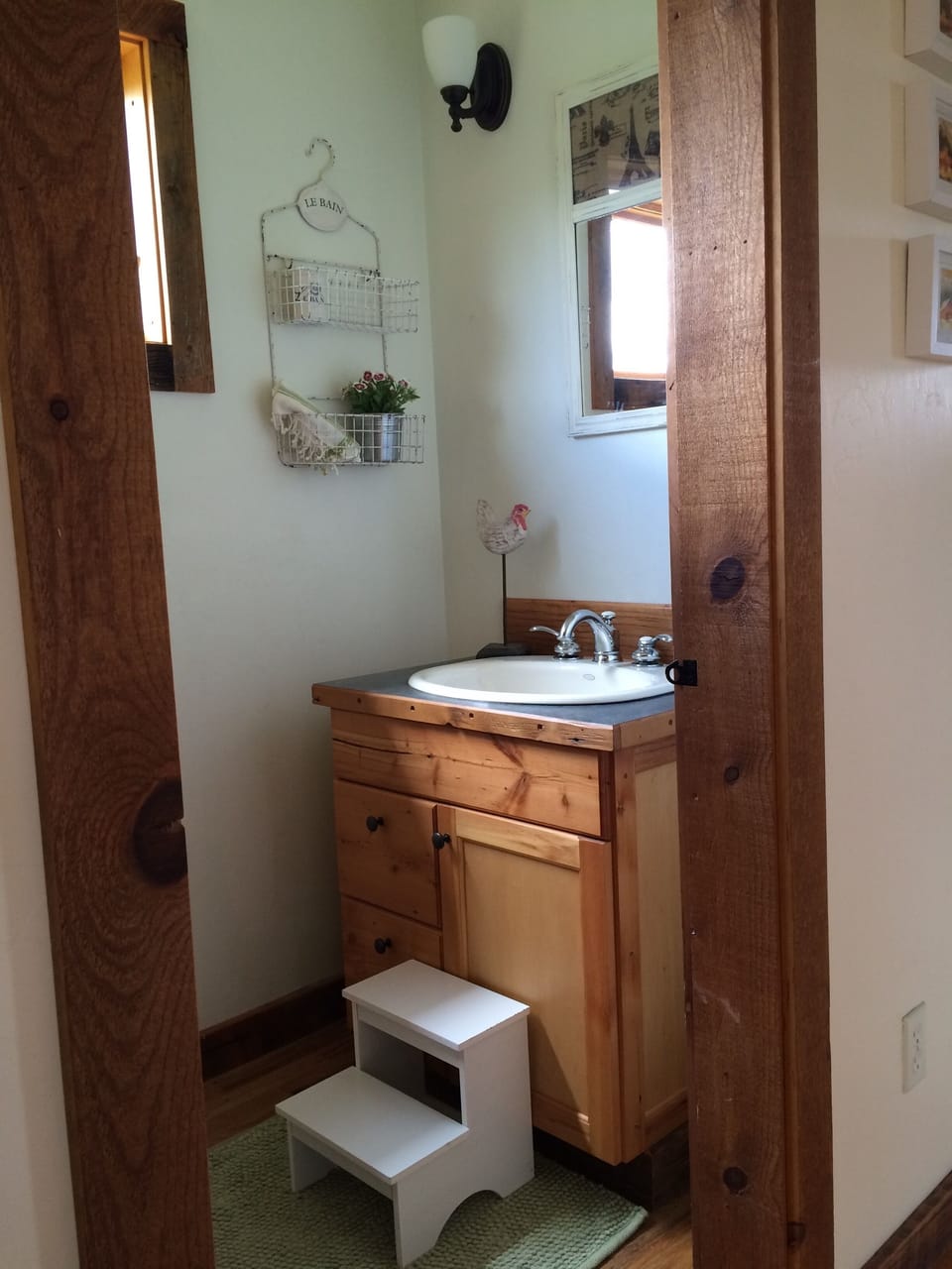 Half bath downstairs