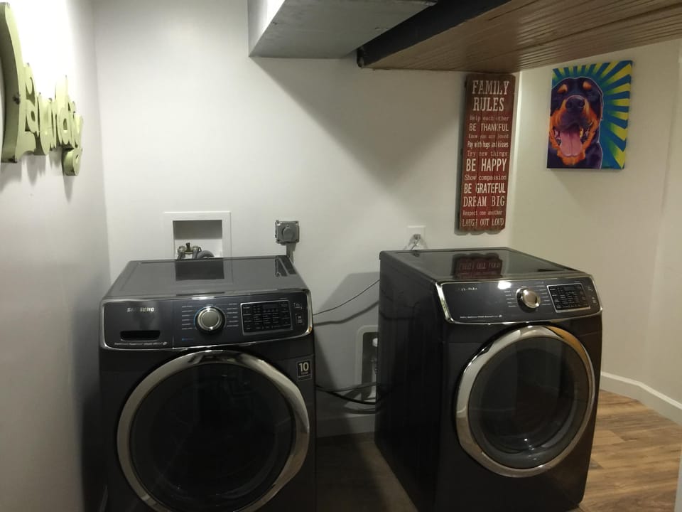 Washer and dryer 