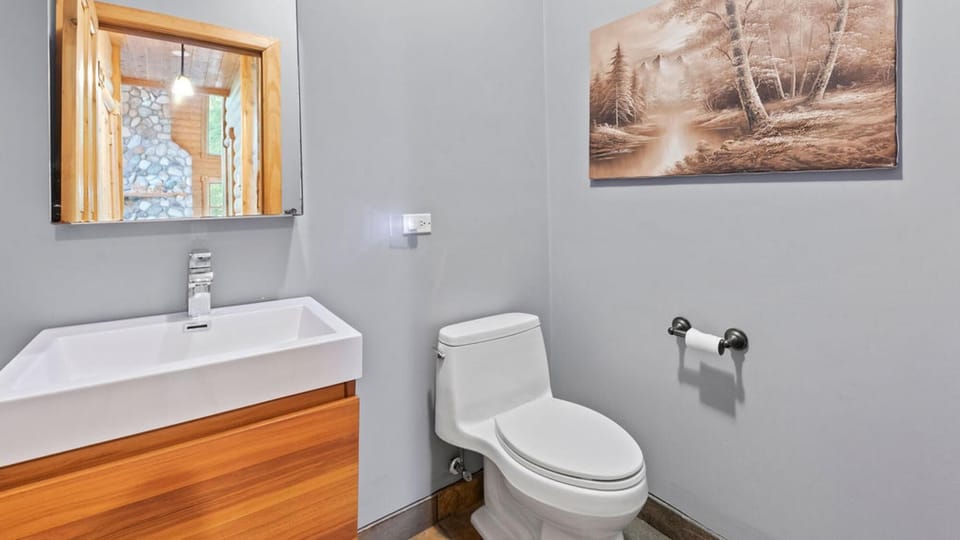 Half Bath on main floor off kitchen