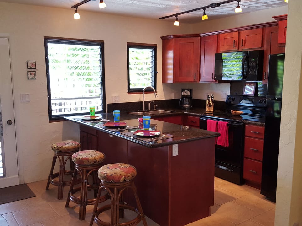 Remodeled kitchen