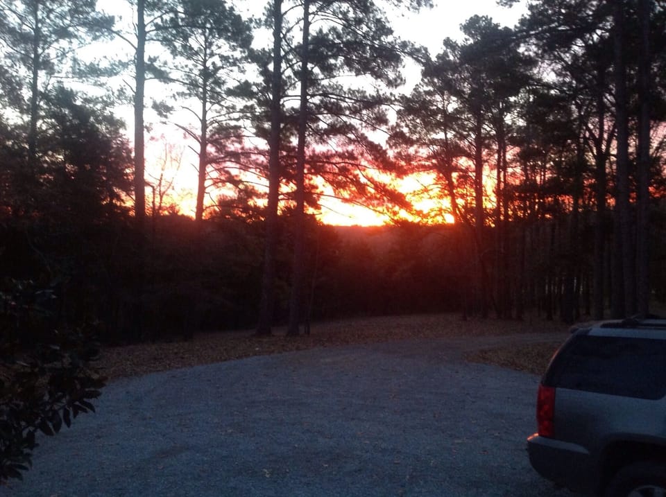Sunrise from front porch
