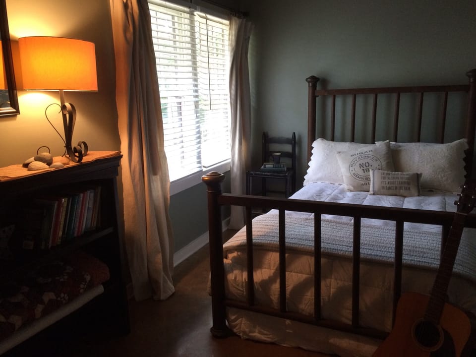 Bedroom with full bed