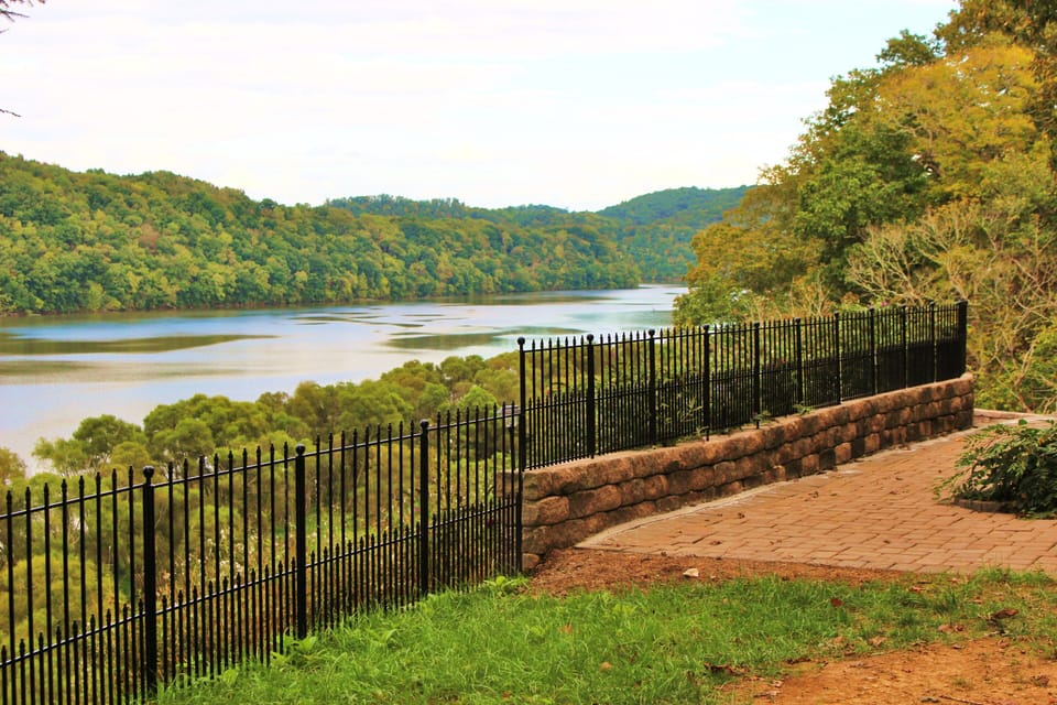 Panoramic View of Lake from Patio