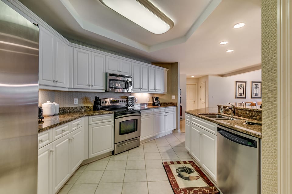 Kitchen area.