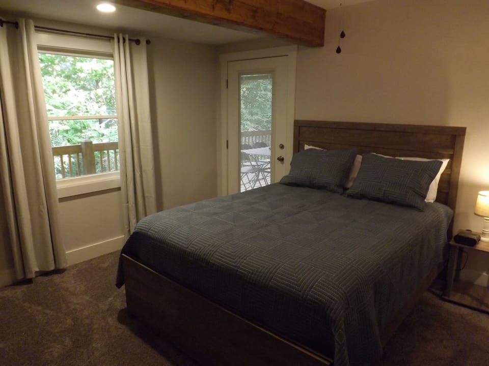 Queen Bed Upstairs