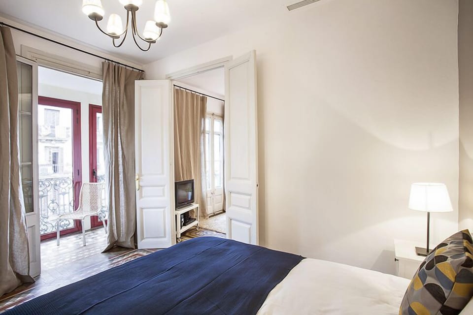 Partial View of Master bedroom, Glass Enclosed Balcony and Living room