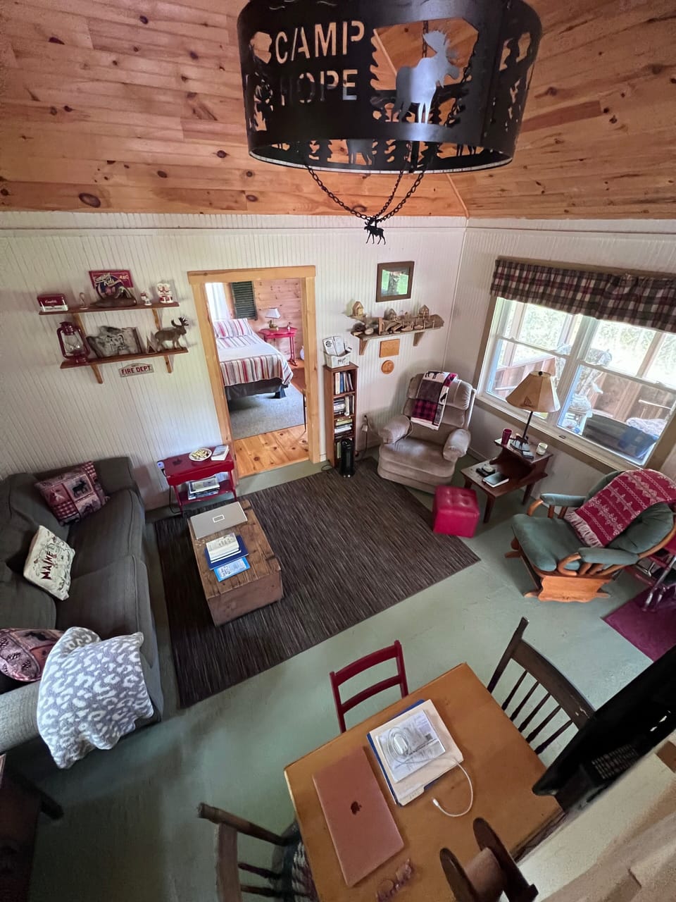 VIEW FROM LOFT