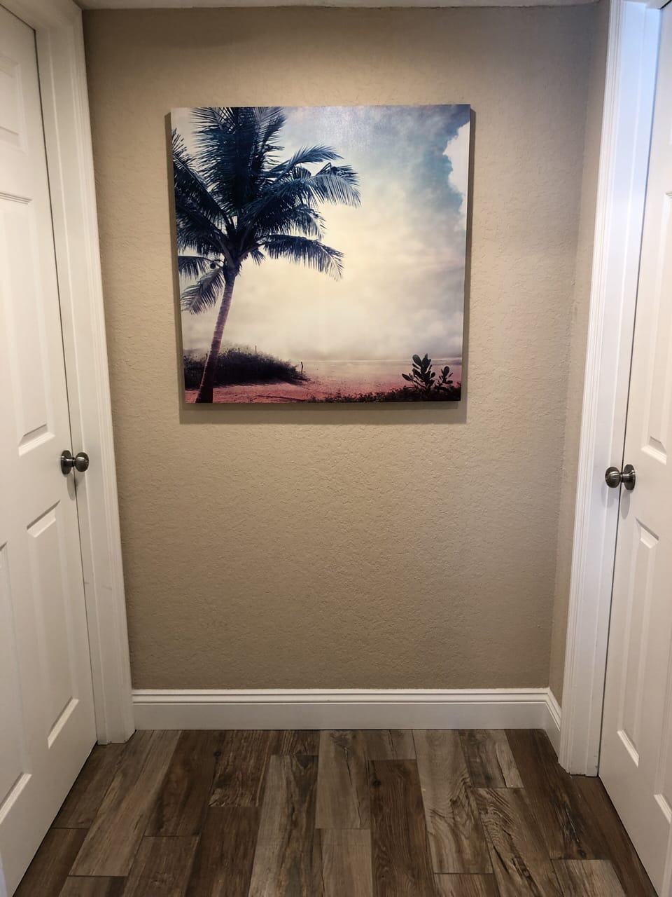 2nd bedroom on left, bathroom on right