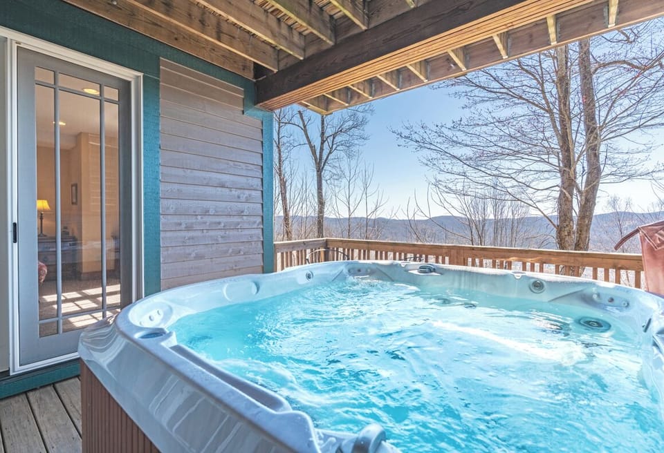 Soak your troubles away in the Hot Tub