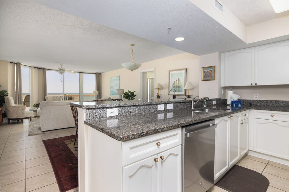 Enter your unit and step into your large kitchen