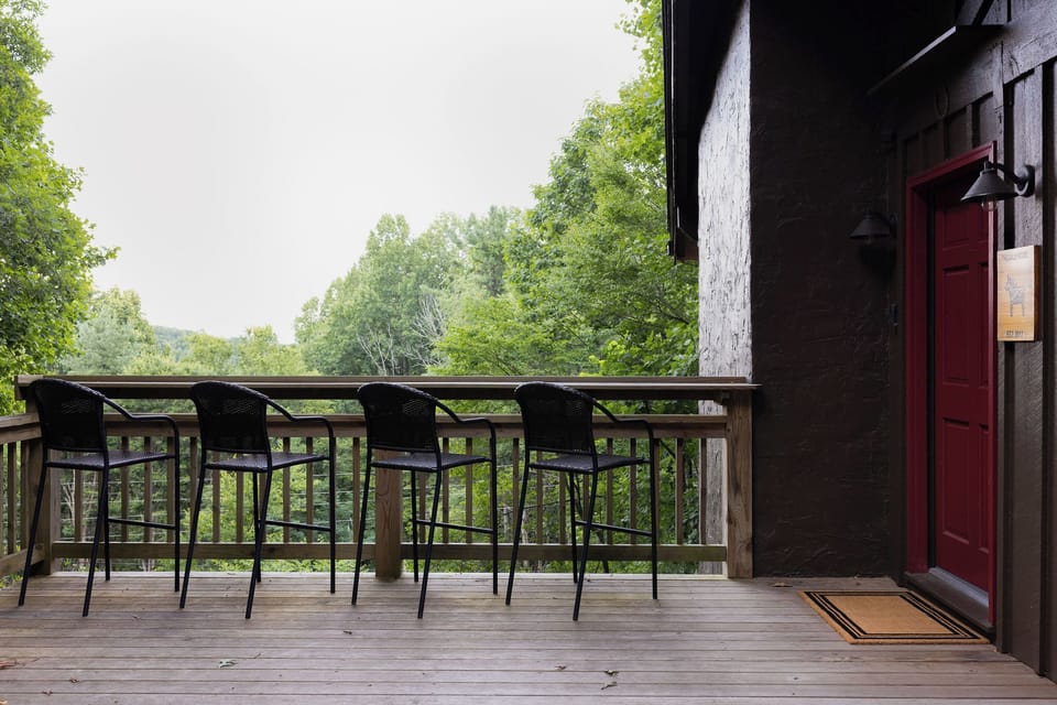 Morning coffee. Afternoon reading. Sunset wine. You'll probably find yourself here more than anywhere else.