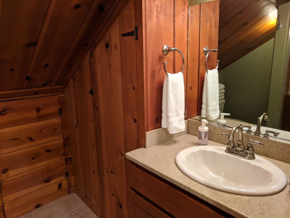 Upstairs bathroom