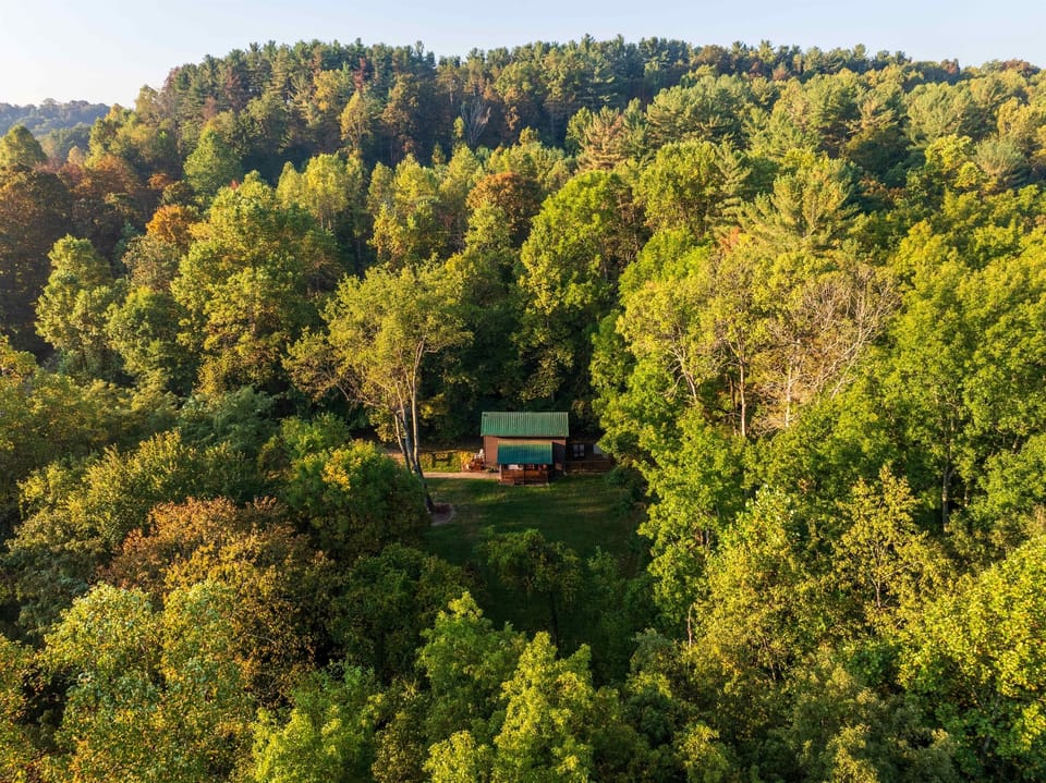 Surrounded by woods with hiking trails!