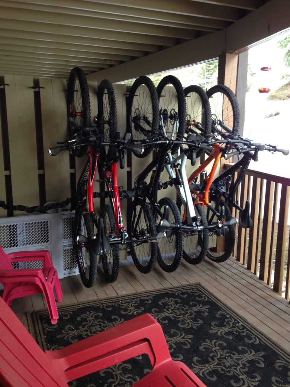 You provide the bikes.  We provide the lock!