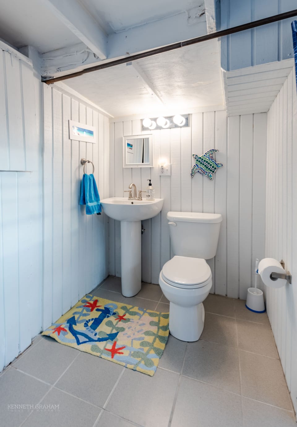 Lower level bathrom