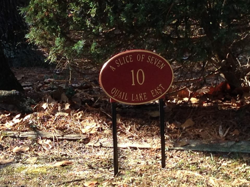 If you see this sign it means you will relax in seconds!