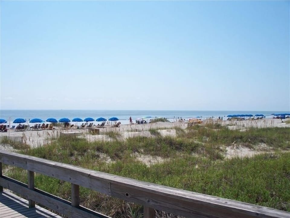Westin boardwalk to miles of beach