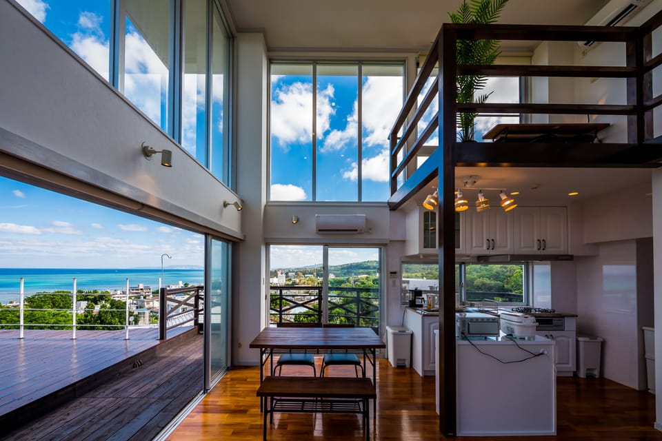 Villa, Sea View | Living room | Flat-screen TV