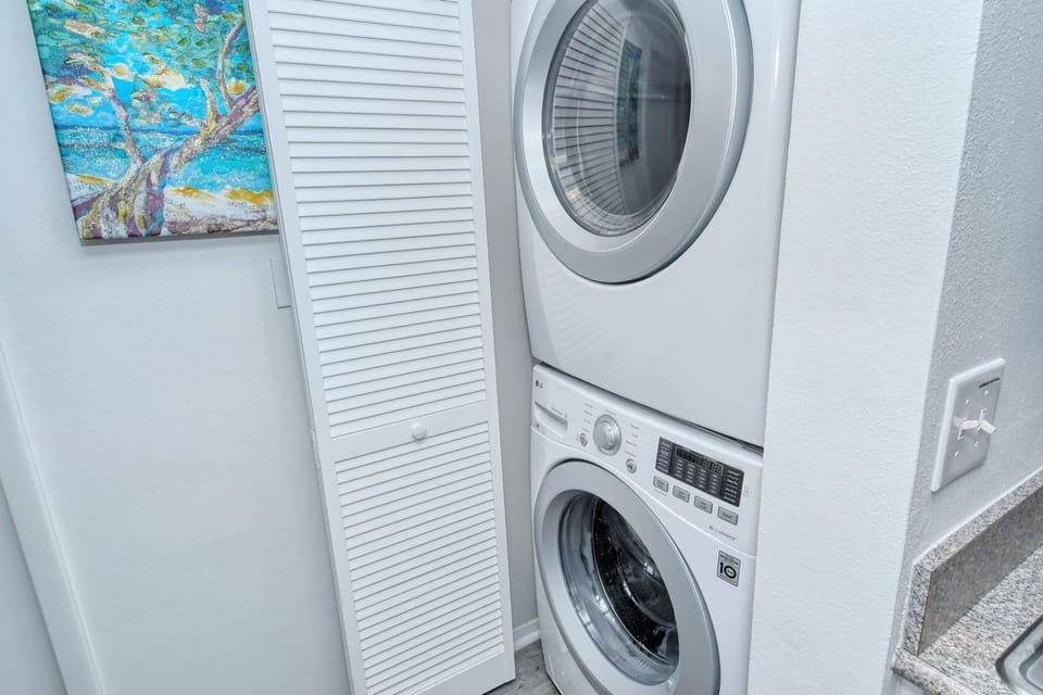 Washer and Dryer in unit