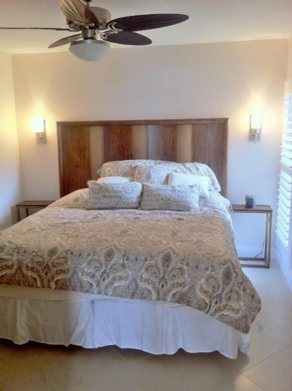 NEW King Bed in Master Bedroom