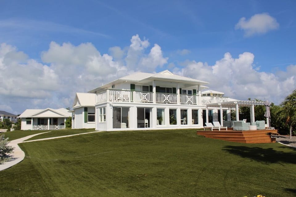 Palm Point - Apartment is the upper floor of the main house