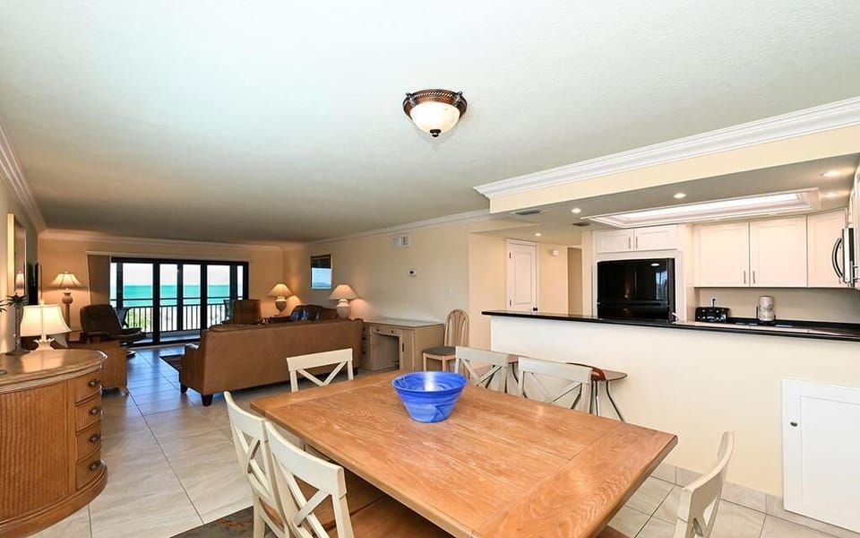 Dining, Kitchen, and Living