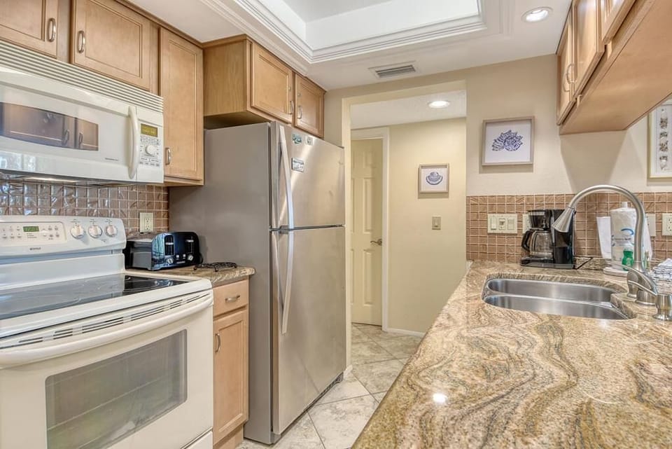 Updated galley kitchen