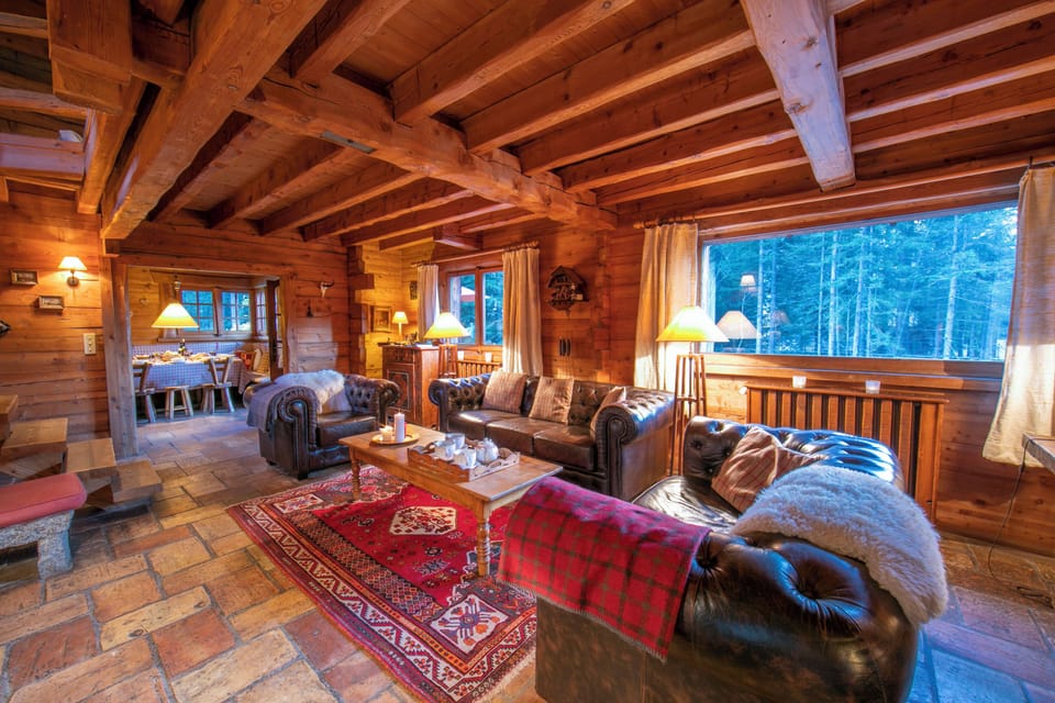 Bright and luminous with forest views