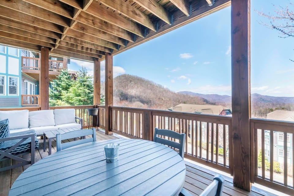 Deck with Mountain View