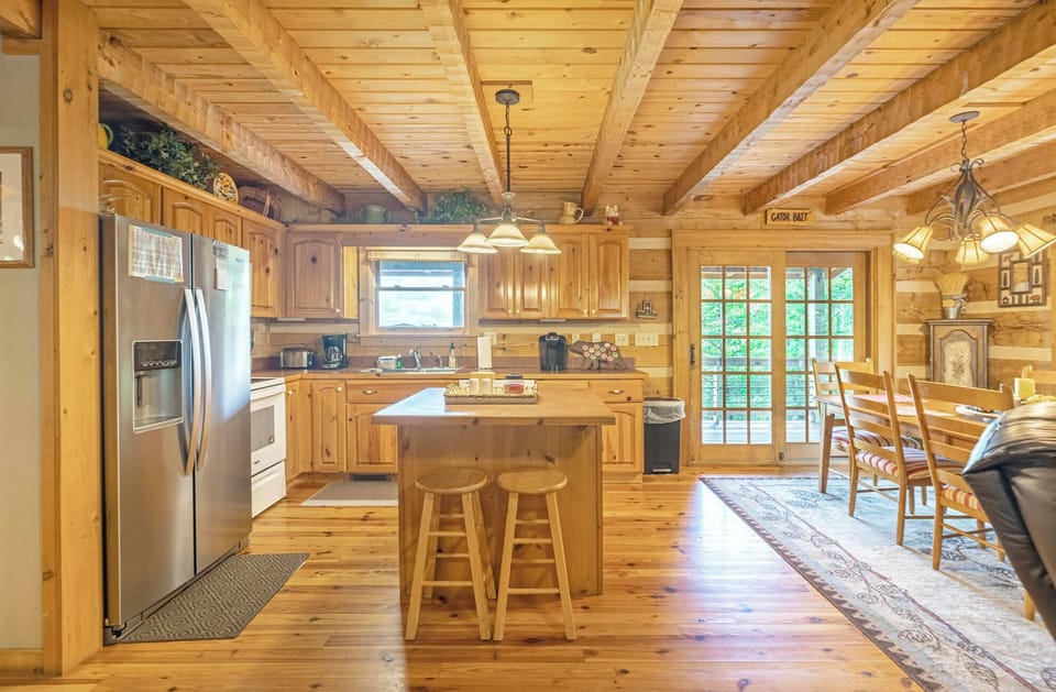 Kitchen and Dining---Open Floor Area