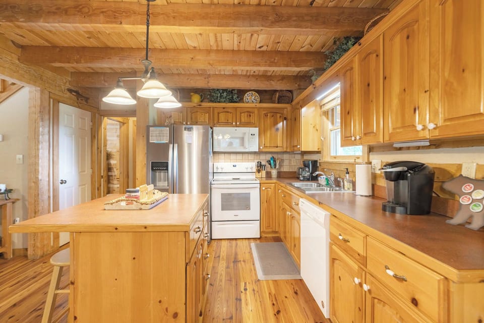 Kitchen---Open Floor Area