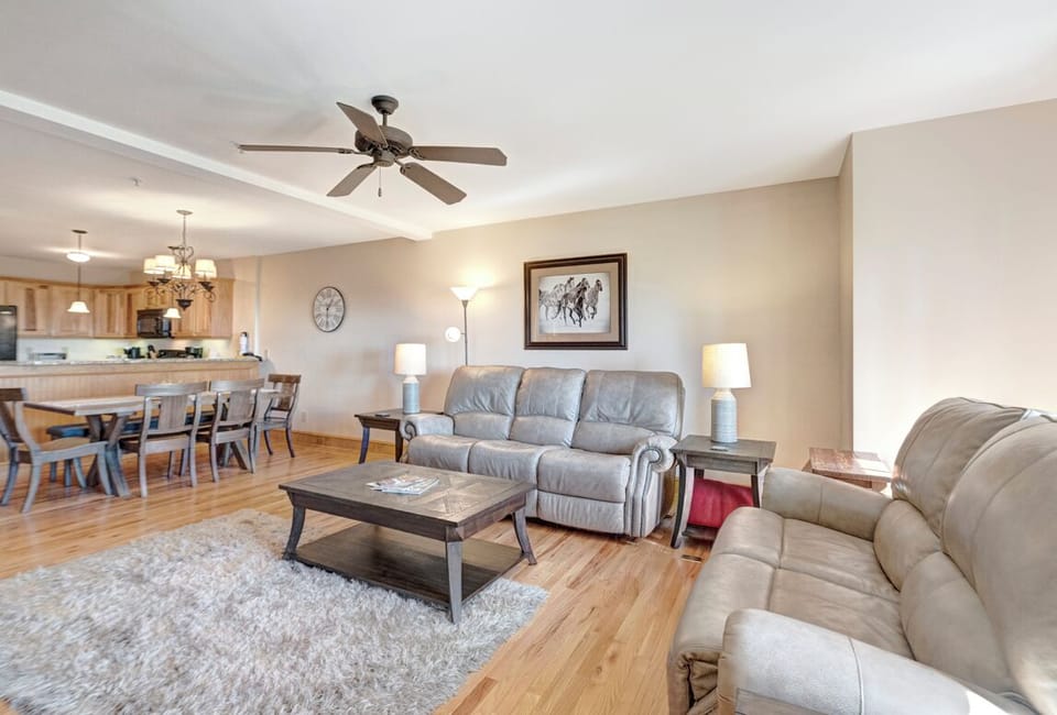 Living Room--- Bright and Inviting with Windows