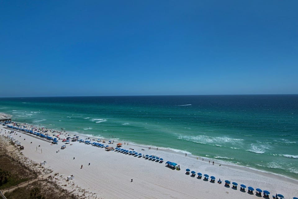 View from private balcony