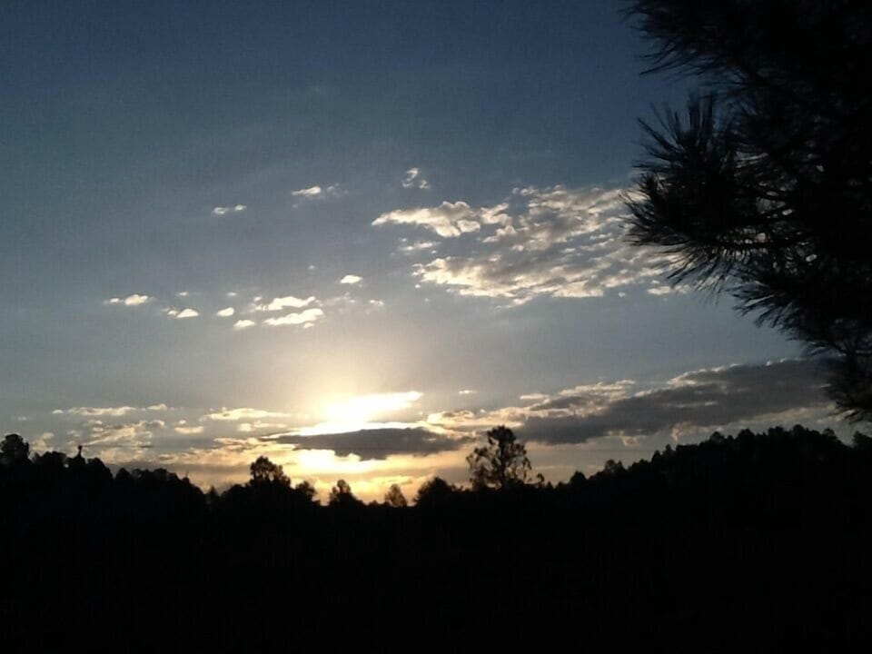 God provides some of the most glorious sunsets in these mountains!