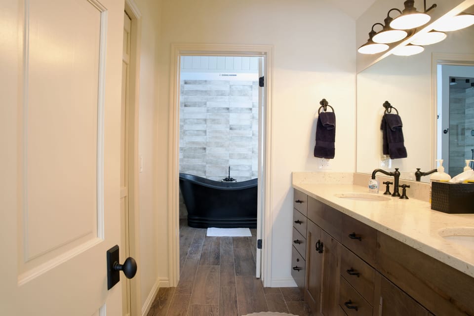Master bathroom