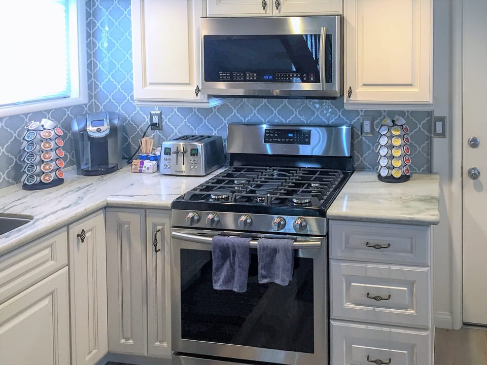 All the cook needs to prepare a simple lunch or gourmet dinner