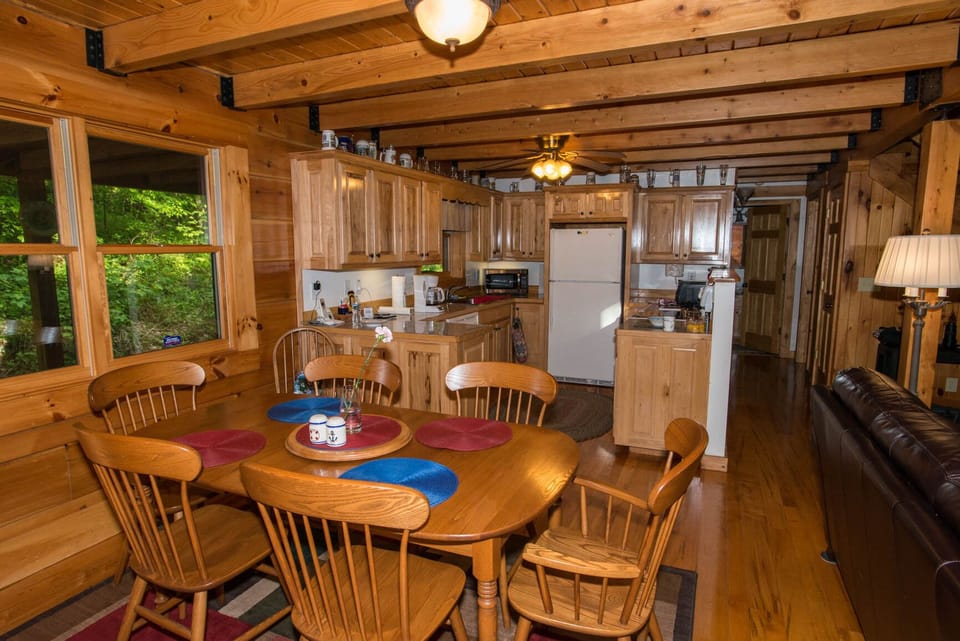Fully equipped kitchen for easy meals during your stay