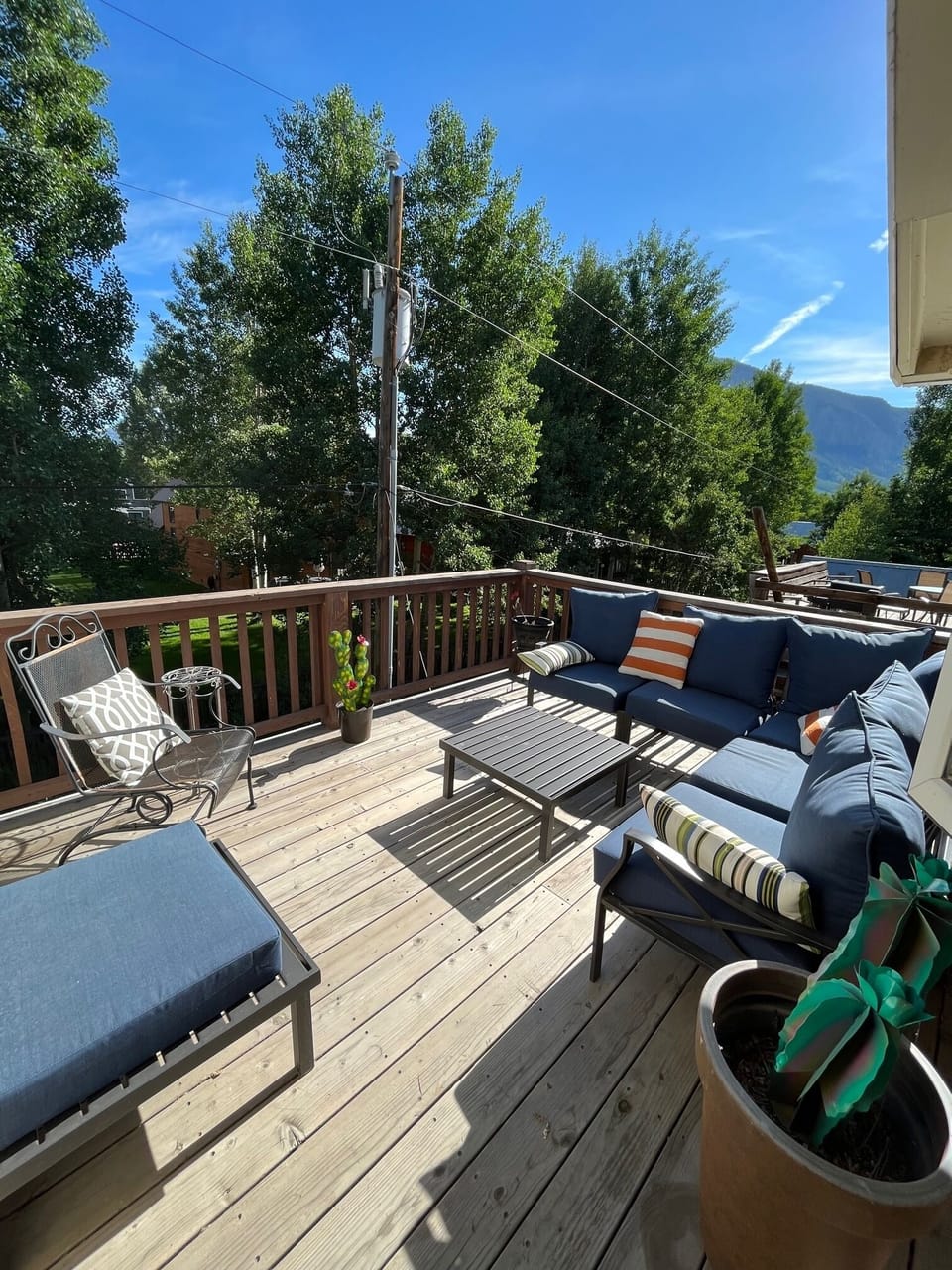 Back deck